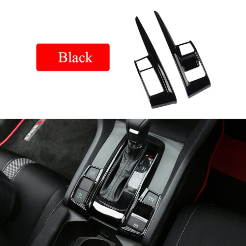 Car Black Central Control Panel Gear Shift Cover Trim Strips for   10Th 2016-2021 Accessories RHD 1