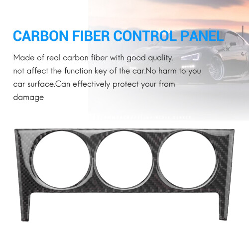 for  BRZ  86 GT86 2017-2019 Car Air Conditioning Control Knob Panel Cover Sticker Interior 2