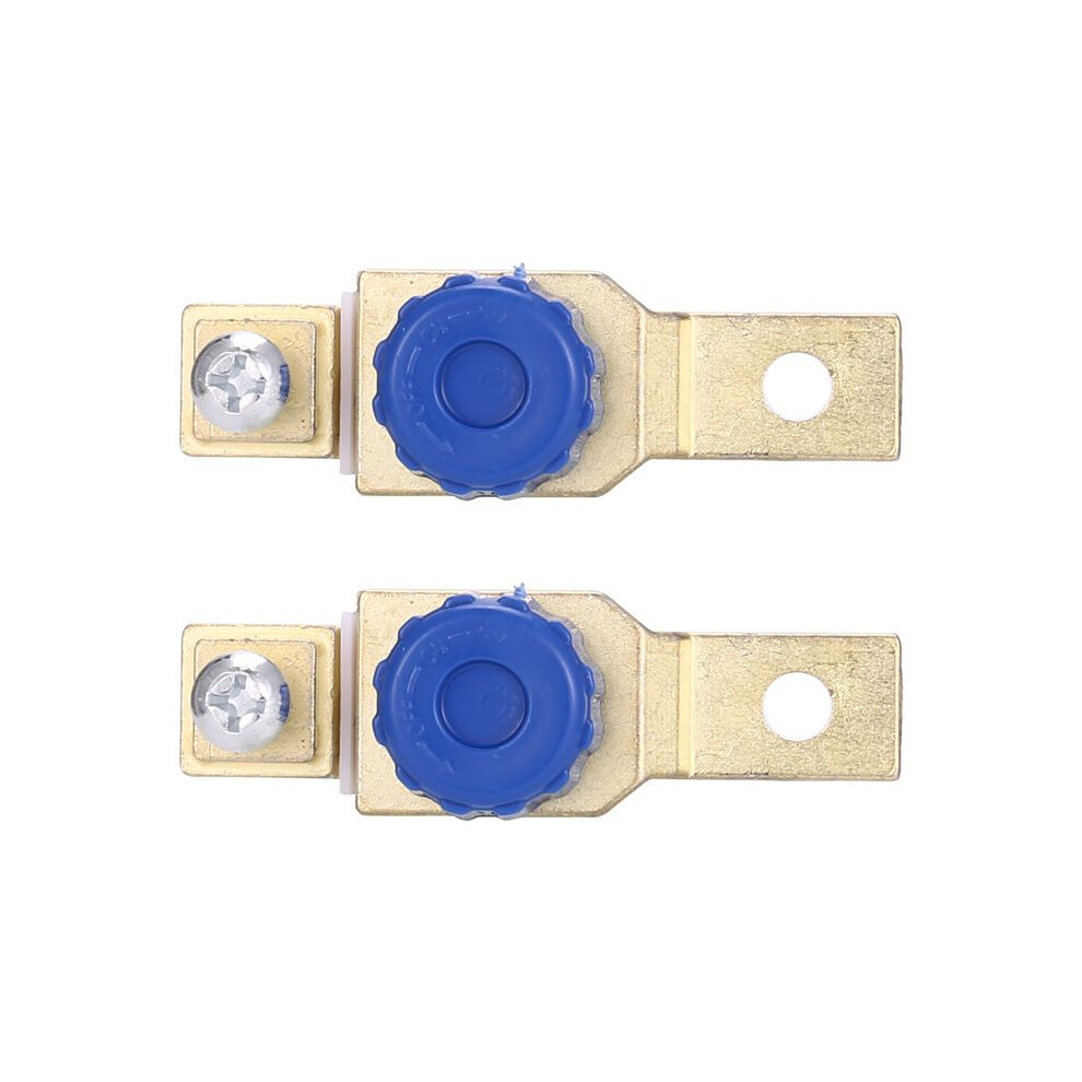 2 Pcs Motorcycle Motor Battery Cutoff Disconnect Leakage Protection Zinc Alloy Power 4712522564040