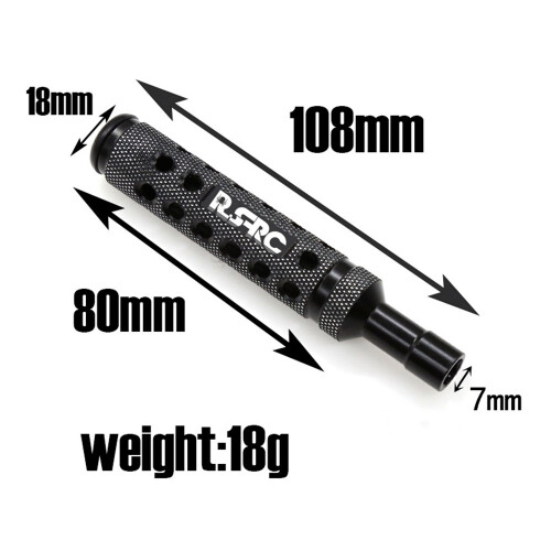 7MM M4 Screw Nut Hexagonal Wrench Sleeve Hex Socket Driver Wheel Tool for HSP    RC Model Car,1 2