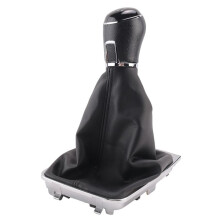 Cubierta de la Bota de la Polaina de la Pluma de la Perilla del Cambio de Marchas Manual de 6 Velocidades Collar Caja para   7 A7 MK7 para