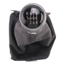 Manual 6 Speed Gear Shift Knob Pen Gaiter Boot Cover Case Collar for 7 A7 MK7 for GTD