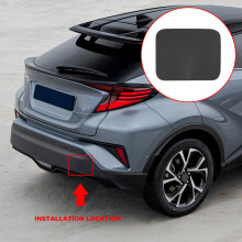 For C-HR 2017-19 Trailer Tow Hook Cover Cap Rear Bumper Unpainted 52162-F4010