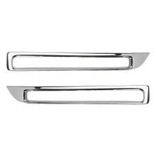 For Vezel HR-V HRV 2021 2022 ABS Chrome Rear Fog Light Reflector Lamp Cover Trim Foglight Bezel Decoration Frame