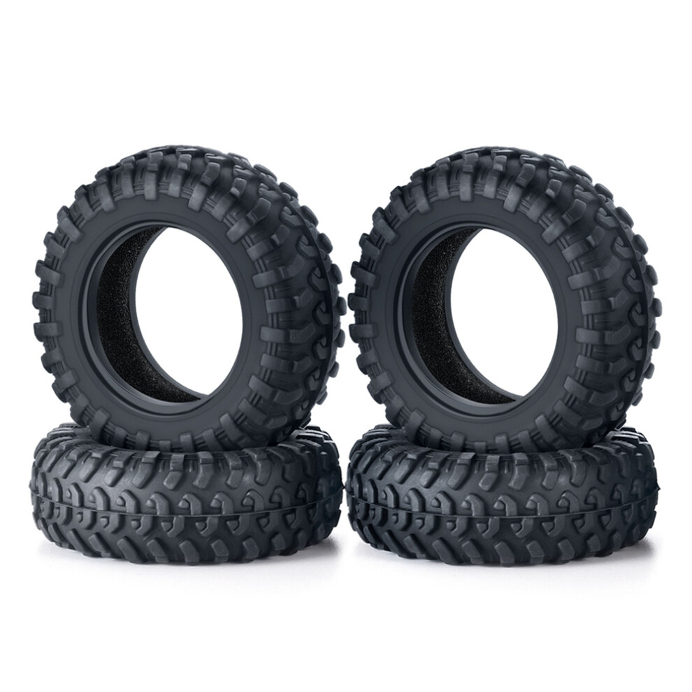 4Pcs Rubber Tires 42X15mm Wheel Tire Tyre For -Z 4X4 Jimny Rc Crawler Car Upgrades Parts 6032760017268