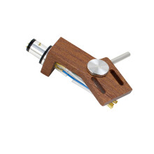 Vinyl Phono Wood Phono Stand with 4-Color Curved Angle Phono Cover