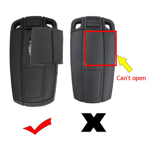 Remote Key Case  Key Shell Blade Fob Key Case for 2006-2011  1 3 5 6 Series E90 E91 E92 E60 KR55WK49123 2