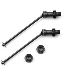 2 Stuks Metalen Aandrijfas CVD EA1061 voor JLB Racing CHEETAH 11101 21101 J3 Speed 1/10 RC Auto Upgrade Onderdelen Accessoires