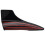 For - C-Class W206 AMG C200 C260 C43  Front Bumper Lip Angle Diffuser Splitter Spoiler Diffuser Black 2