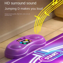 Electronic Dance Mat Toy Dancing Mat Game Blanket Birthday Gifts Toy Dance Pad Dancing Blanket for Kids with Light