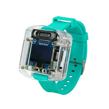 DIY Electronic Watch Kit Electronic Watch DIY Kit 0.96inch OLED Display Xiaozhi AI  Voice Watch DIY Kit Lake
