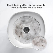 Pet Activated Carbon Filter for Cat Water Drinking Fountain Round Filter Replacement 2L Cat Dog Water Dispenser