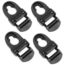 4Pcs Kayak Clips Replacement Kayak Buckle Accessories Safety Buckle Webbing Nylon Backpack Adjustment Buckle