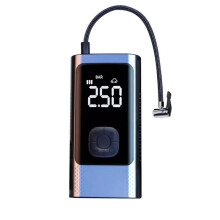 Pompa D'Aria Elettrica per Pneumatici per Auto Pompa D'Aria A Ciclo Senza Fili Compressore D'Aria per Pneumatici per Auto Gonfiaggio Rapido Display