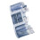 Portapenne blu girevole a 360 con 2 supporti 1