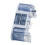Portapenne blu girevole a 360 con 2 supporti 3