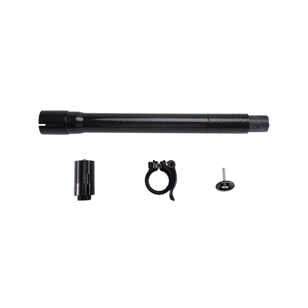 Litepro Stem Folding Bike Carbon Fiber Plugging And Unplugging Tube Integrated Folding Bike Handlepost Bright M23 Black 6032252280194