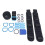 Scuba Diving Backplate DIR Harness BCD Holder Crotch Strap Set Weight Belt Dive Accessories Black & 1