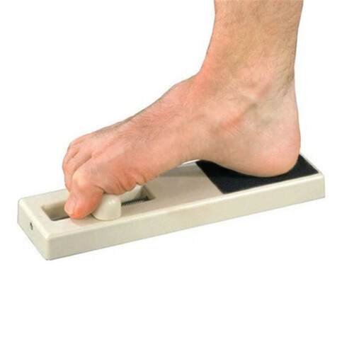 Ballet Dance Toe Training Device, Foot Arch Trainer for Small Muscle Strength and Flexibility Training Milky White 1
