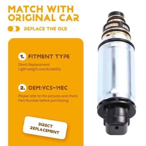 VCS-14EC DCS-17EC VCS14EC DCS17EC EX10488C Auto AC Air Compressor Electronic Control Valve for  ALTIMA MT3452 2