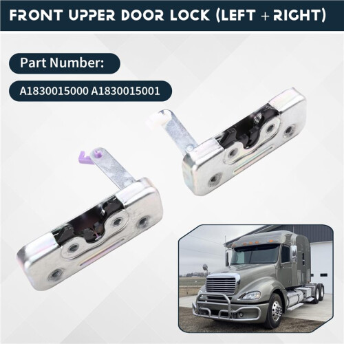 2Pcs Truck Left+Right Front Upper Door Lock for Freightliner  1996-2008 Door Lock  Actuator 2