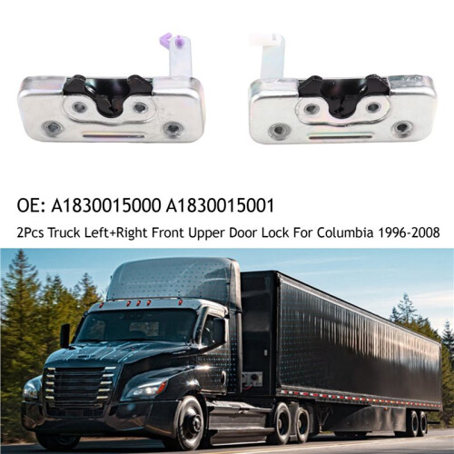 2Pcs Truck Left+Right Front Upper Door Lock for Freightliner  1996-2008 Door Lock  Actuator 1