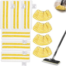 Replacement Microfibre Cloth Set for Steam Cleaner EasyFix SC1, SC2, SC3, SC4, SC5, Steam Cleaner Accessories