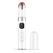 Masajeador Ocular Eléctrico EMS de Microcorriente para Reducir Arrugas y Ojeras. Vibraciones Calientes. Dispositivo de Belleza para el Cuidado de la