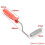 Laminating Bubble Roller Aluminum Alloy Fiberglass Paddle Roller Bubble Roller Tool 10