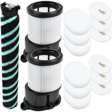 Ersatzzubehör für IP3251 IP1251 IP3253 Akku-Staubsauger: Walzenbürsten, Filter, Filterpads