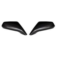 Car Rearview Side Mirror Cover Wing Mirror Cap Trim for Chevy Camaro 2010-2015 Carbon Fiber