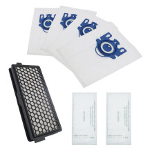 Langlebiger HEPA-Filterbeutel für Staubsauger, Passend für 3D GN S5000 S8000 C2 C3 S5 S8 SF-50 Ersatzteile