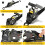 2Pcs Retractable Ratchet Tie Down Straps - 680kg Guaranteed Max Break Strength,Use for Boat, Securing Cargo 6
