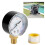 ECX270861 Filtertryckmätare 0-60 PSI för Select  Sand och de-Filter 8