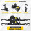 2Pcs Retractable Ratchet Tie Down Straps - 680kg Guaranteed Max Break Strength,Use for Boat, Securing Cargo 5