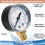 ECX270861 Filter Pressure Gauge 0-60 PSI for Select  Sand and D.E. Filter 3