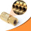 Conector de Mangueira de Ar de Latão com 3 Vias e Rosca NPT de 1/4" para Compressor. 6