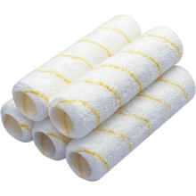 5-Pack Microvezelverfroller met een Pool van 1/2 Inch voor Verfprojecten op Gladde, Ruwe Oppervlakken, Muren, Plafonds en Huizen
