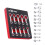12-Piece SAE 12-Point Box End Torque Adapter Extension Set for 3/8" Torque Wrench 6
