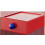 Large Red Plastic Stackable Storage Drawer 20x20x7.5cm 3