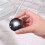 Door Bell Button, Metal Round Doorbell Button Wired Lighted  LED Door Buttons Replacement Solid Iron Doorbell 2