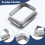 2" X 3" Regenrinnen-Fallrohr, Aluminium, K-Form (4er-Pack) 4