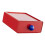 Large Red Plastic Stackable Storage Drawer 20x20x7.5cm 12