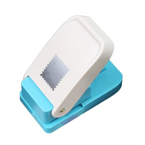 2.6x2.1cm Rectangle Stamp Punch Lever Action  Punch for Paper Crafting Scrap Booking Punching Tool