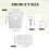 Cooler Hinges Replacement Kit for Igloo, 4 Cooler Hinge and 2  and 22 Screws, Repair and Replace Cooler Parts 9