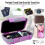 Portable Safe Box with Code, Combination Security Case Lock Box Waterproof Anti-Theft for Home, Office, Hotel, Cars 2