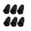 6pcs Trunk Bonnet Rubber Pier Adjustable Stop Bonnet Buffer Block 8733AR 7908Y6 for  508 Tail Gate Block Limit 1