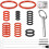 Oval  Key with Key Ring for Jura,Fully Automatic Coffee Machine Replacement Part for Jura/ Siziliana/AEG 1