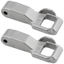 2 Pezzi MFG63099101 Serratura Porta Lavatrice per per Front Load Elite Gancio Serratura Porta Sostituzione