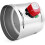 8" Motorized Duct Damper,Adjustable Volume Damper, Backdraft Damper Airflow Control for HVAC Ventilation System,AC 24V 2